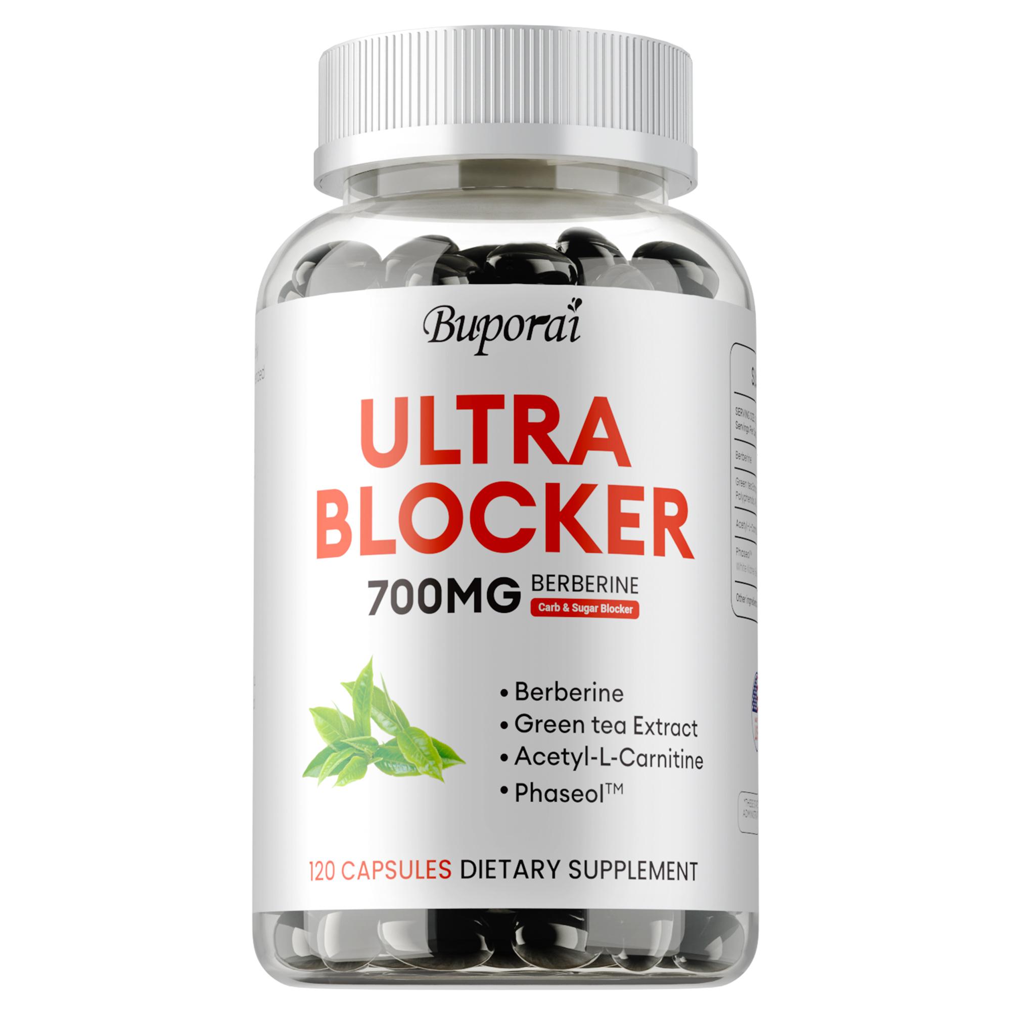 Ultra Blocker Блокатор вуглеводів та цукру - Сприяє травленню, втраті ваги, метаболізму 120
Ultra Blocker Блокатор вуглеводів та цукру - Сприяє травленню, втраті ваги, метаболізму 120