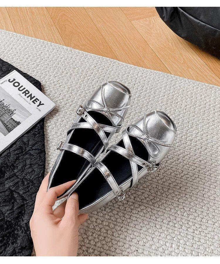 Silver inner height increase ballet single shoes women s summer 2025 new French bow Mary Jane shoes flat large size women s shoes 39
Silver inner height increase ballet single shoes women s summer 2025 new French bow Mary Jane shoes flat large size women s shoes 39