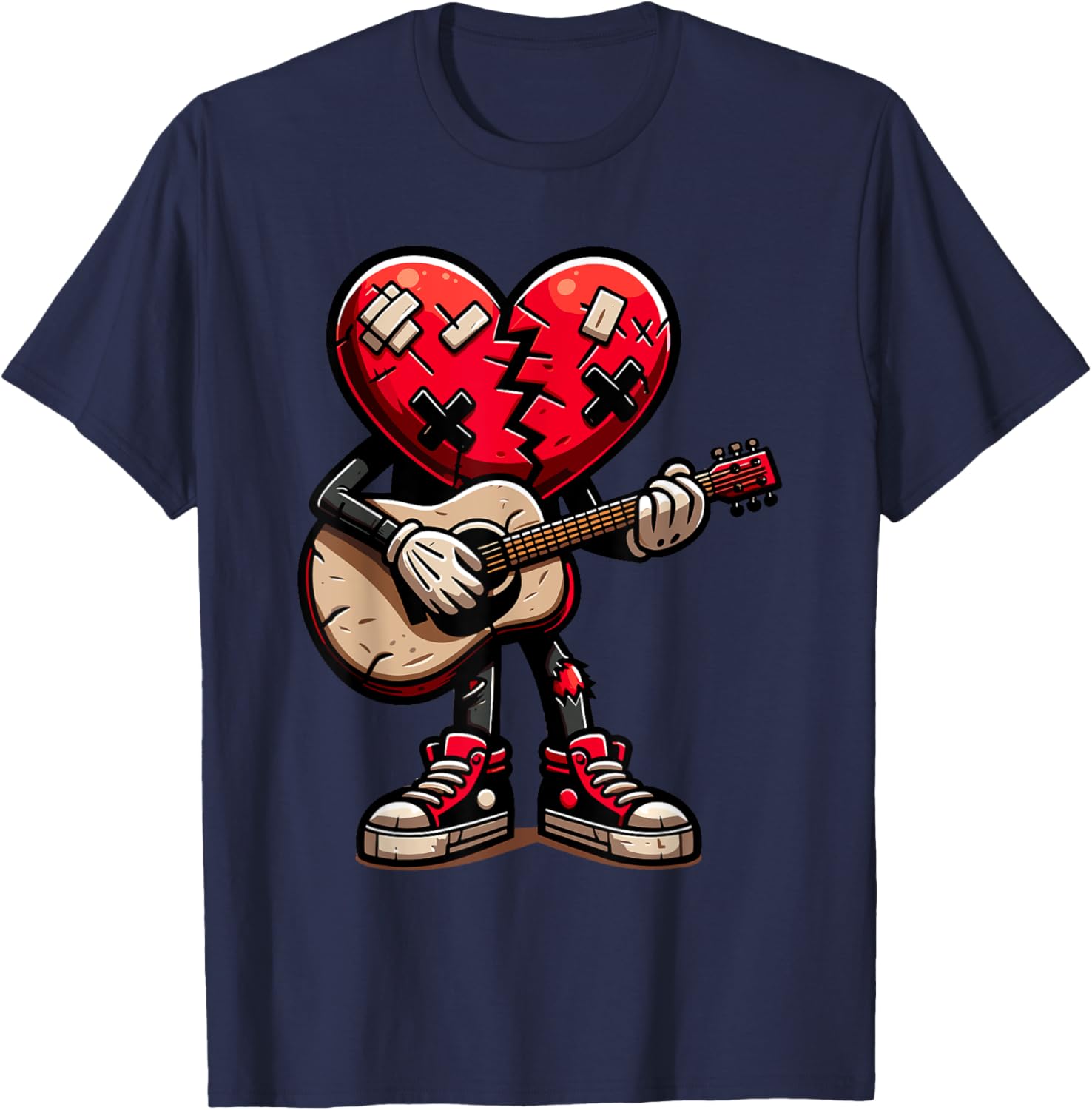 Hip Hop Broken Heart Playing Guitar Graphic Tee Men Casual Crewneck Daily Cotton T-Shirt For Teens Boys 4XL
Hip Hop Broken Heart Playing Guitar Graphic Tee Men Casual Crewneck Daily Cotton T-Shirt For Teens Boys 4XL