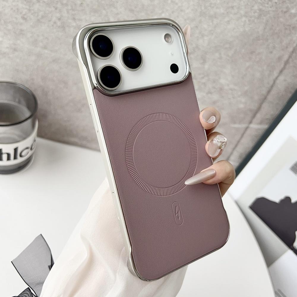 Plating Frameless Matte Leather Magnetic Case For For Iphone 17 Pro Max 16 13 14 15 Plus For Magsafe Thin Heat Hissipation Cover iPhone 13
Plating Frameless Matte Leather Magnetic Case For For Iphone 17 Pro Max 16 13 14 15 Plus For Magsafe Thin Heat Hissipation Cover iPhone 13