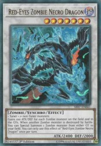 Версия Zombie Necro Dragon, 1-е издание, структура колоды Ultra Zombie Horde Yu-Gi-Oh! SR07-EN041 Красные глаза (английский редкий)
Версия Zombie Necro Dragon, 1-е издание, структура колоды Ultra Zombie Horde Yu-Gi-Oh! SR07-EN041 Красные глаза (английский редкий)