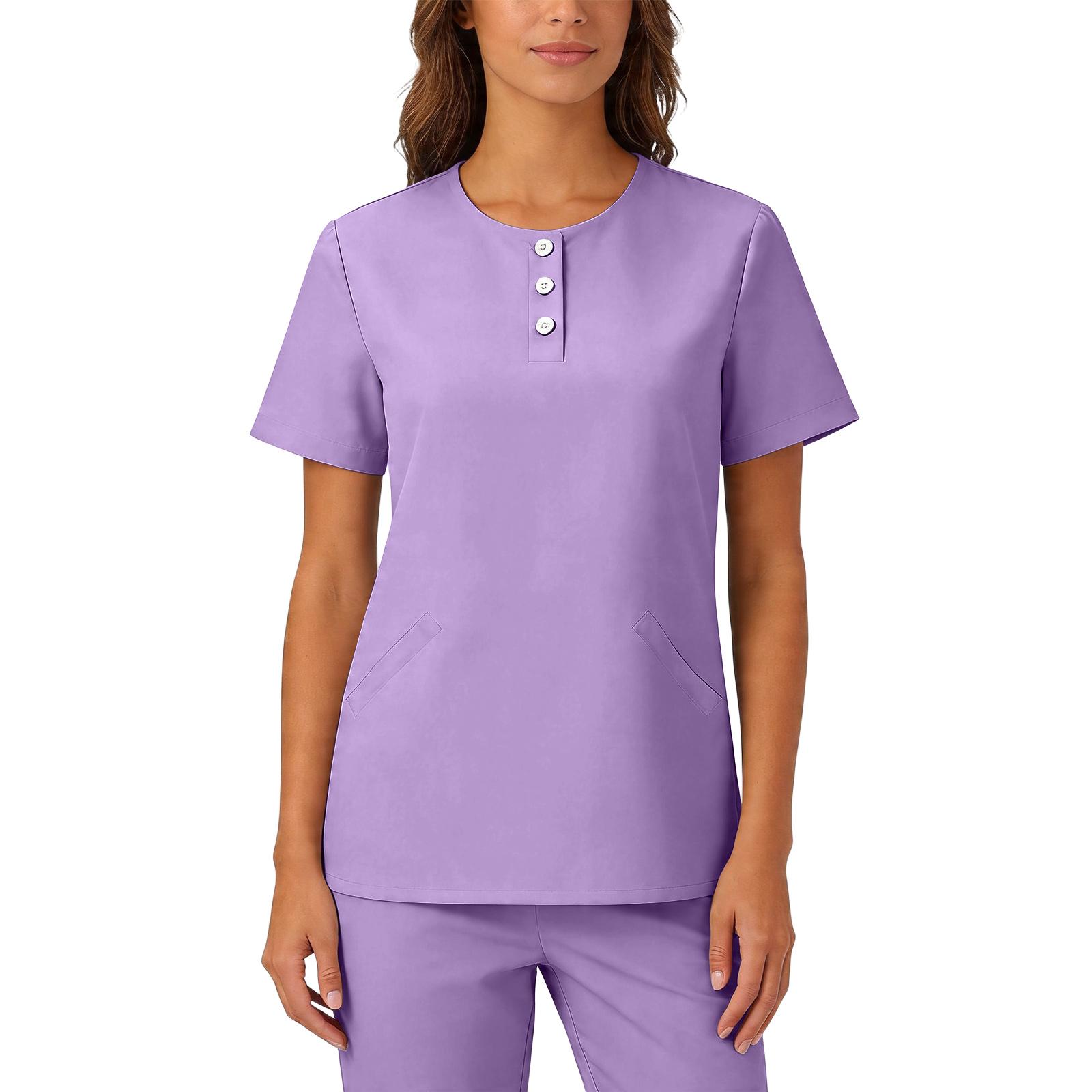 Women’s Stretch Quick Dry V Neck Short Sleeve Scrub Top with Pockets Button Front Uniform Shirt for Healthcare Work XL фиолетовый
Women’s Stretch Quick Dry V Neck Short Sleeve Scrub Top with Pockets Button Front Uniform Shirt for Healthcare Work XL фиолетовый