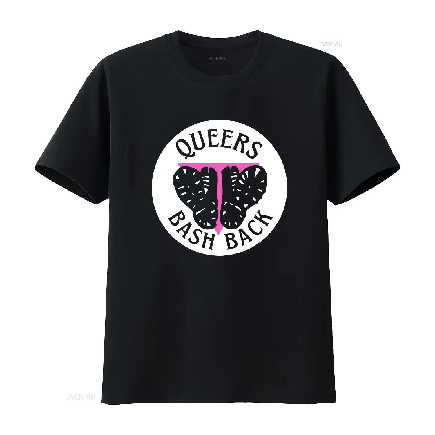 Queers Bash Back T shirt Gay Funny Trans LGBT Pride 2025 Queer LGBTQ vintage Washed graphic Stretched homme fashion XXXXXL чорний
Queers Bash Back T shirt Gay Funny Trans LGBT Pride 2025 Queer LGBTQ vintage Washed graphic Stretched homme fashion XXXXXL чорний