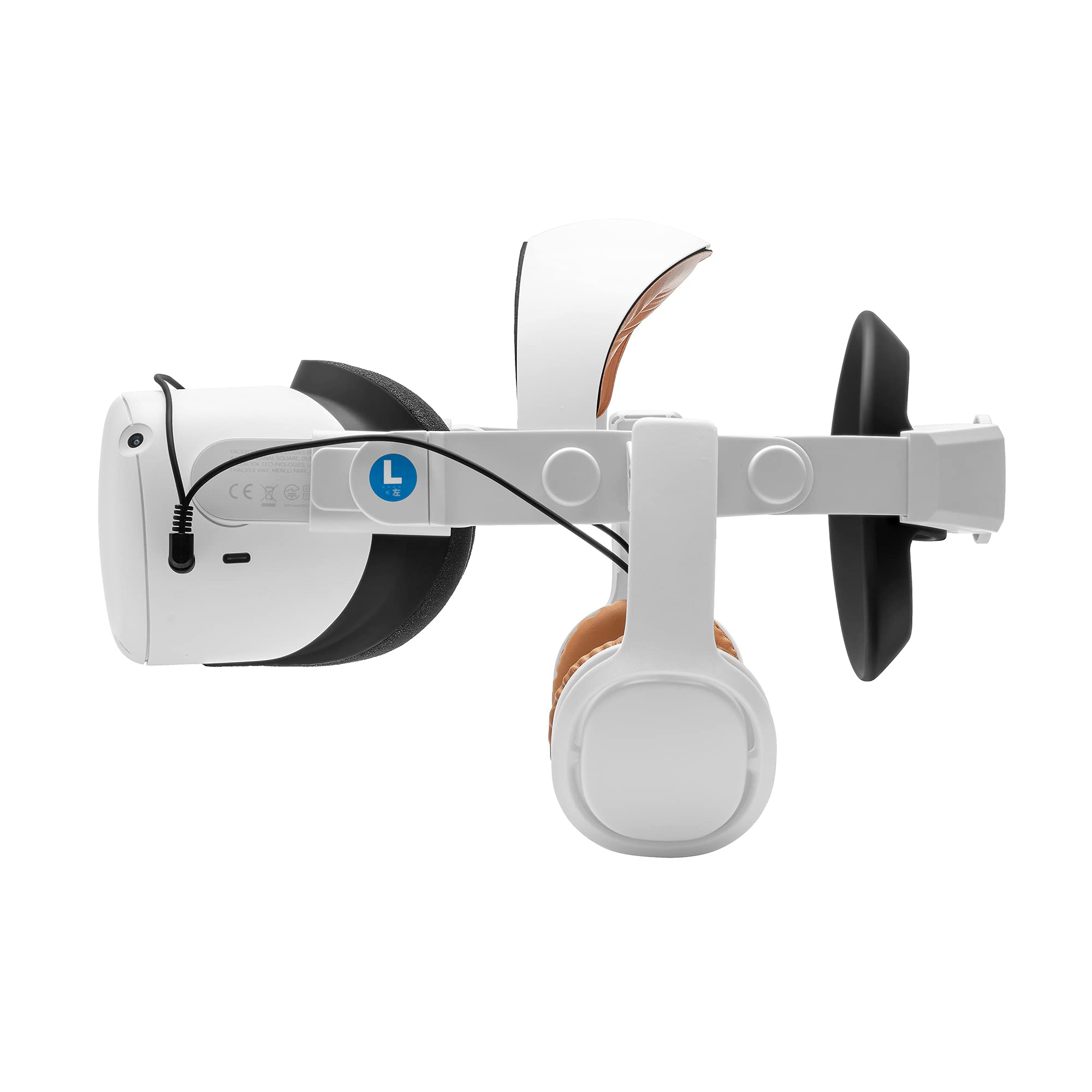 Premium Deluxe Audio Strap for Oculus Quest 2 Improved Audio Experience and Comfort - (White)
Premium Deluxe Audio Strap for Oculus Quest 2 Improved Audio Experience and Comfort - (White)