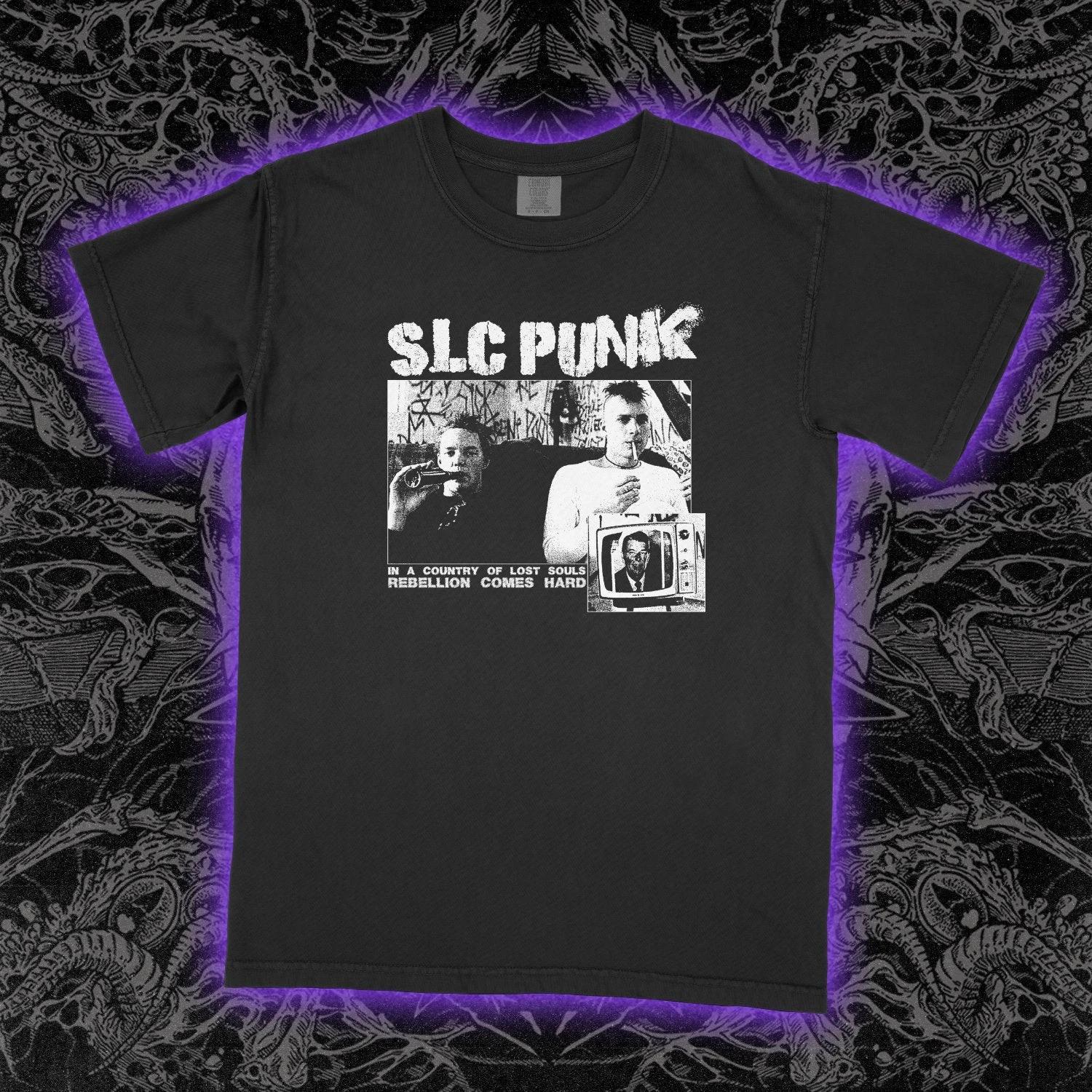 SLC Punk Tshirt classic movie graphic 90s punk rock alternative style unisex pure cotton streetwear shirt for all seasons M
SLC Punk Tshirt classic movie graphic 90s punk rock alternative style unisex pure cotton streetwear shirt for all seasons M