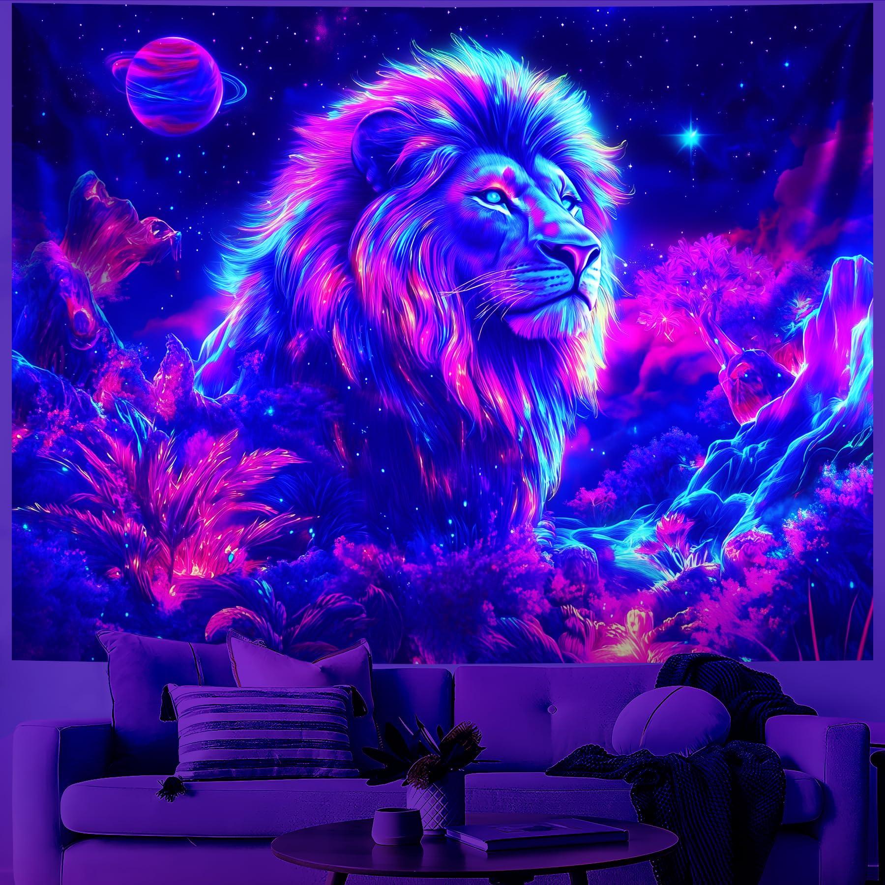 VIKAMA Colorfu Sky Lion Tapestry For Gaming Room Wall Decor Cloth Bedroom Headboard Hanging Living Room Home Decoration 74x94cm(29x37in)
VIKAMA Colorfu Sky Lion Tapestry For Gaming Room Wall Decor Cloth Bedroom Headboard Hanging Living Room Home Decoration 74x94cm(29x37in)