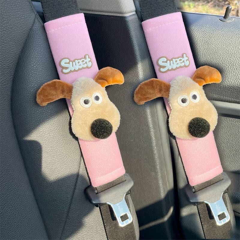 Doll Ear-Shaped Dog Car Seatbelt Shoulder Pad, Extended Length, Anti-Strangling Protection for Men and Women, Creative and Personalized Car Accessory Pink Big Ear Shoulder Pads 2 Pack
Doll Ear-Shaped Dog Car Seatbelt Shoulder Pad, Extended Length, Anti-Strangling Protection for Men and Women, Creative and Personalized Car Accessory Pink Big Ear Shoulder Pads 2 Pack