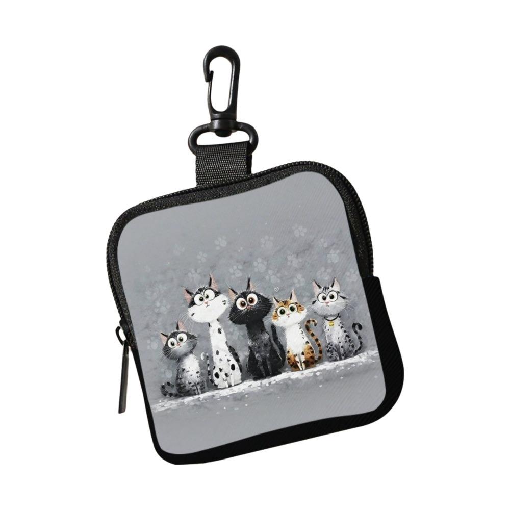 NEW Mini Cute Cat Coin Purse Water-resistant Lightweight Earphone Bag Portable PVC Storage Bag Friends Gift
NEW Mini Cute Cat Coin Purse Water-resistant Lightweight Earphone Bag Portable PVC Storage Bag Friends Gift