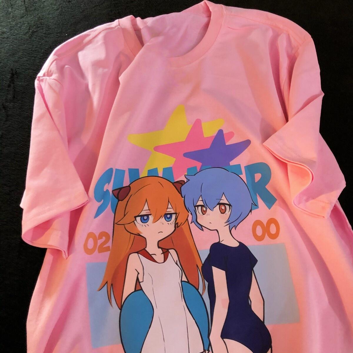 Adult and Children Parentchild Couple Harajuku Style Y2K EVA Asuka Ayanami Rei American Retro 3D Printed Short Sleeve 4XL
Adult and Children Parentchild Couple Harajuku Style Y2K EVA Asuka Ayanami Rei American Retro 3D Printed Short Sleeve 4XL