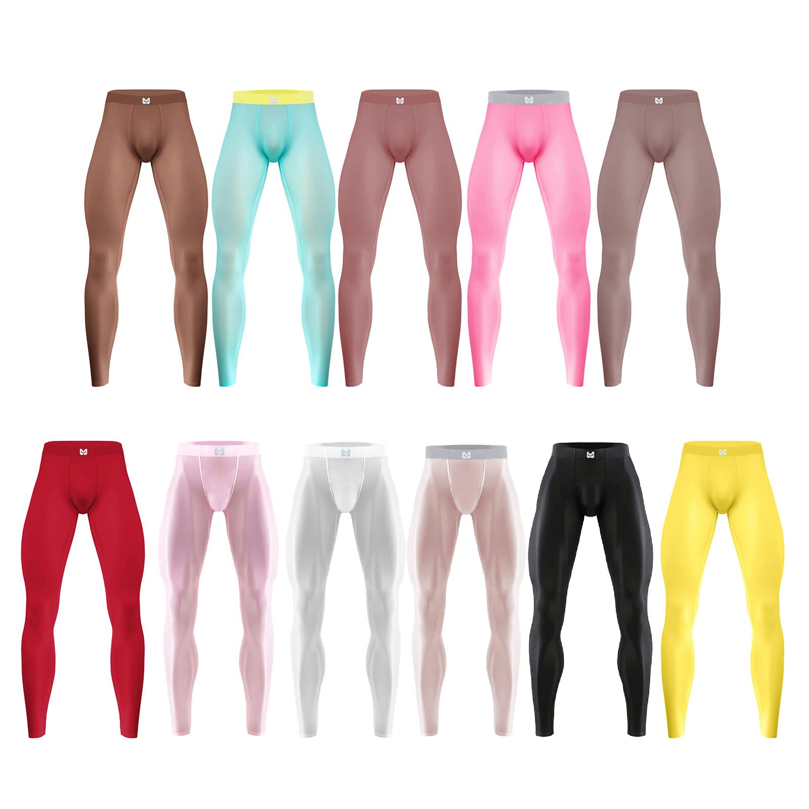 Чоловіча нижня білизна Ice Silk Low Rise Slim Legging Tight Pant Buge Pouch Безшовні еластичні довгі штани M чорний
Чоловіча нижня білизна Ice Silk Low Rise Slim Legging Tight Pant Buge Pouch Безшовні еластичні довгі штани M чорний