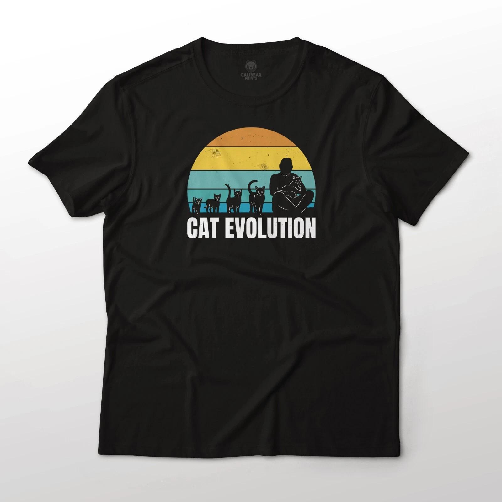 Cat Evolution, Pet Lovers Funny Cat T-T-Shirt Aesthetic Unisex 100% Cotton Tee 2XL
Cat Evolution, Pet Lovers Funny Cat T-T-Shirt Aesthetic Unisex 100% Cotton Tee 2XL