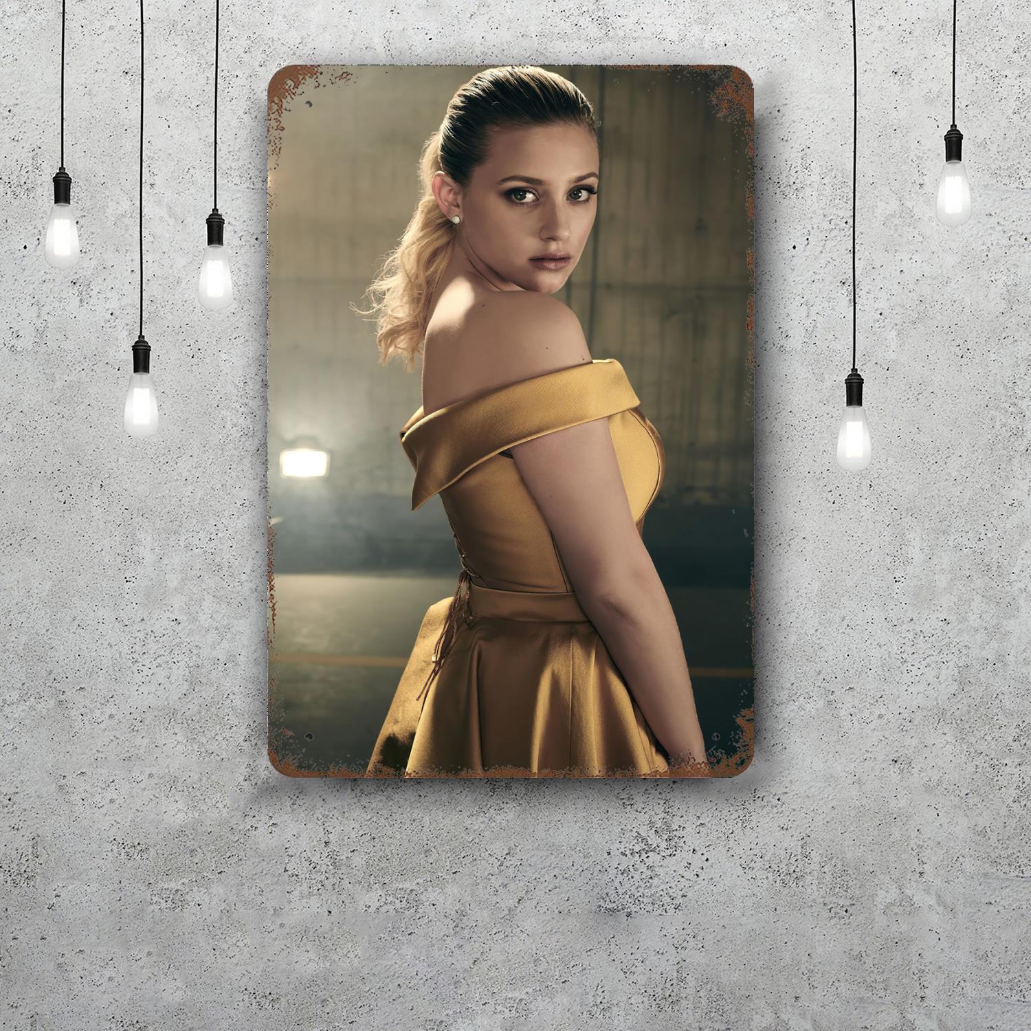 lili reinhart Decor Vintage Metal Signs Tin Signs Captain Poster Decor for Bar Pub Club Man Cave Wall Decoration 20x30cm(7.8x11.8inch)
lili reinhart Decor Vintage Metal Signs Tin Signs Captain Poster Decor for Bar Pub Club Man Cave Wall Decoration 20x30cm(7.8x11.8inch)