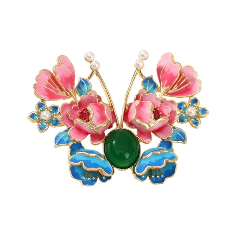 Stylish Butterfly Flower Brooch Sturdy Alloy Pin for Jackets Dresses for Her
Stylish Butterfly Flower Brooch Sturdy Alloy Pin for Jackets Dresses for Her