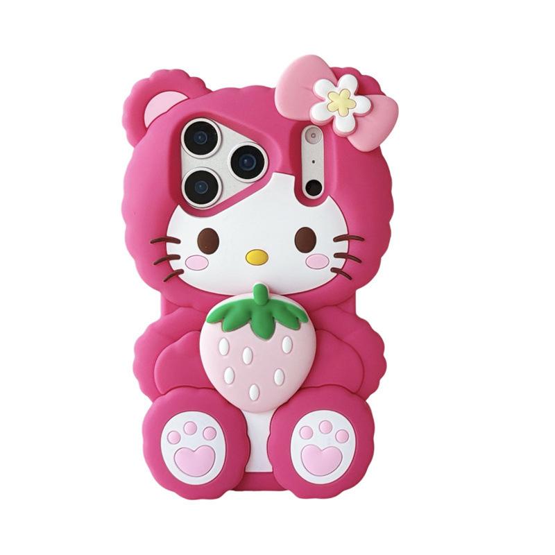 Apple 17promax cute cartoon strawberry kt cat iphone16/15/14 silicone phone case 13PM iPhone13
Apple 17promax cute cartoon strawberry kt cat iphone16/15/14 silicone phone case 13PM iPhone13