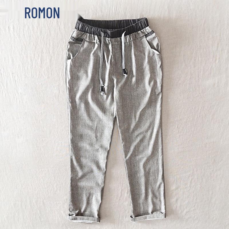 ROMON Men s Chinese Style Loose Linen Summer Casual Pants XXL
ROMON Men s Chinese Style Loose Linen Summer Casual Pants XXL