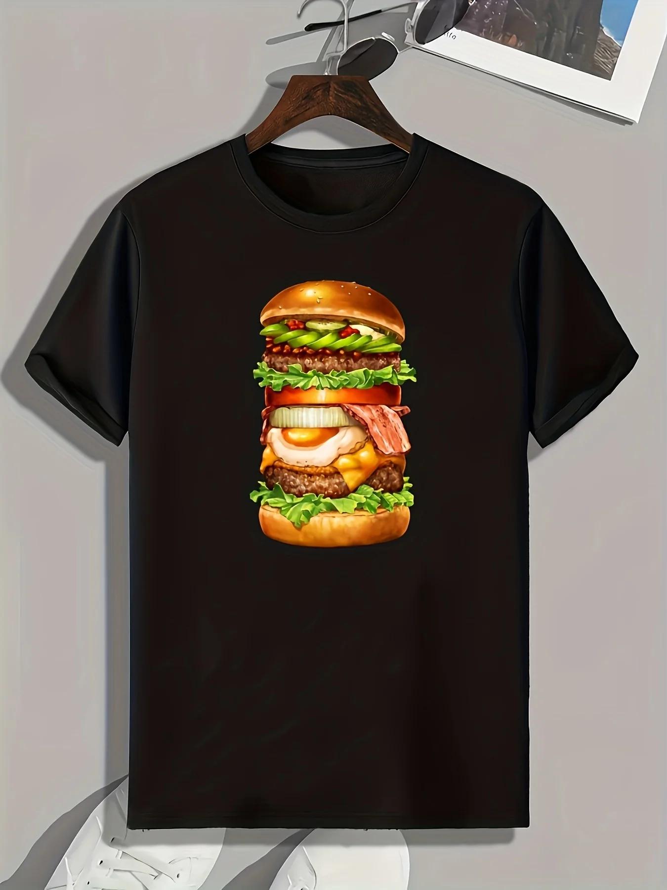 Giant Tower Burger Print Unisex Cotton Graphic Tee Casual Summer Outdoor TShirt 4XL
Giant Tower Burger Print Unisex Cotton Graphic Tee Casual Summer Outdoor TShirt 4XL