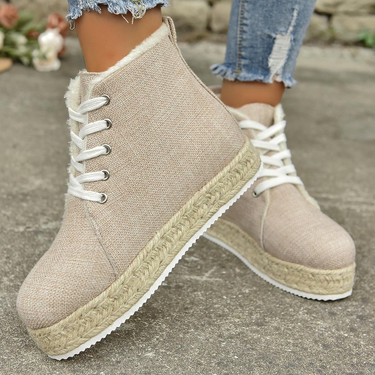 Европейские и американские модные короткие хлопковые сапоги-трубы 2024 года, зимняя новая женская обувь на шнуровке с плюшевой подошвой в рыбацком стиле на платформе Trafza 35 хаки
Европейские и американские модные короткие хлопковые сапоги-трубы 2024 года, зимняя новая женская обувь на шнуровке с плюшевой подошвой в рыбацком стиле на платформе Trafza 35 хаки