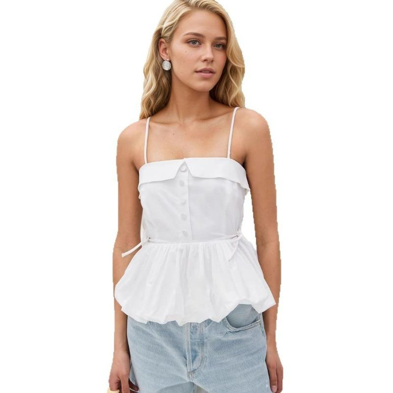 The New Summer and Autumn Women s Tops Feature A Fashionable Elegant and Casual Solid-color Halter Top L
The New Summer and Autumn Women s Tops Feature A Fashionable Elegant and Casual Solid-color Halter Top L