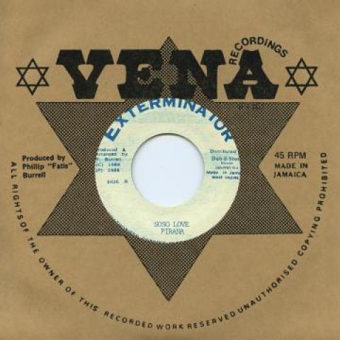 7inch Record PIRANA - Soso Love DSRPFB715 Exterminator/Du 2016 Japan Reggae, Ska & Dub
7inch Record PIRANA - Soso Love DSRPFB715 Exterminator/Du 2016 Japan Reggae, Ska & Dub