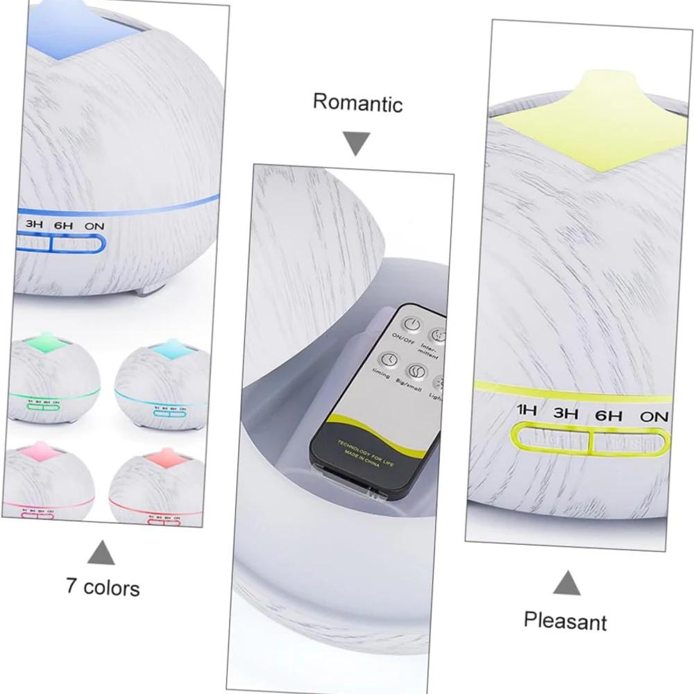 550ml Led Aroma Diffuser Humidifier Remote 7 Colors Compatible Aromatherapy for Home 550ml белый
550ml Led Aroma Diffuser Humidifier Remote 7 Colors Compatible Aromatherapy for Home 550ml белый