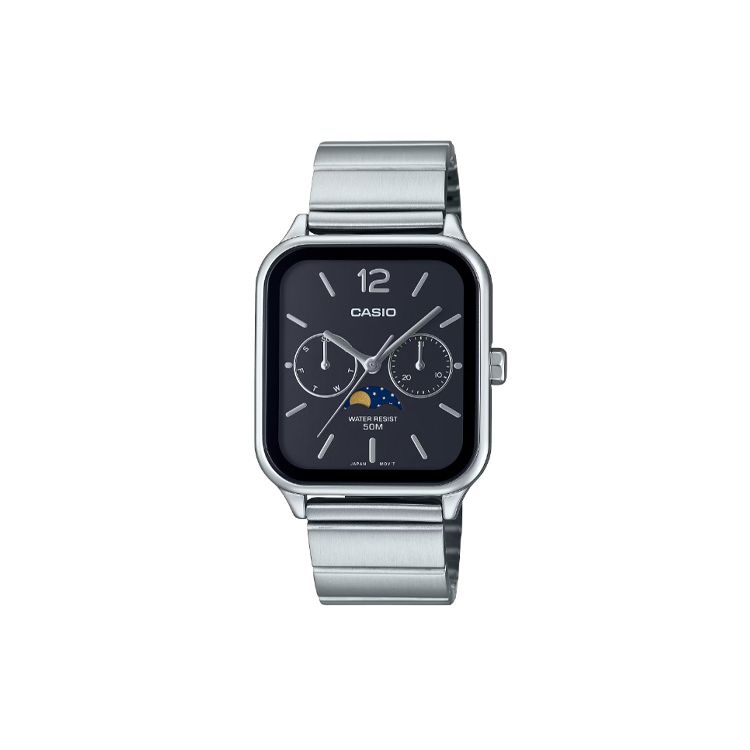 Casio Standard Series 50M Waterproof Quartz Movement Stainless Steel Strap Watch Men watches Black MTP-M305D-1AV Regular Watch Box,Black
Casio Standard Series 50M Waterproof Quartz Movement Stainless Steel Strap Watch Men watches Black MTP-M305D-1AV Regular Watch Box,Black