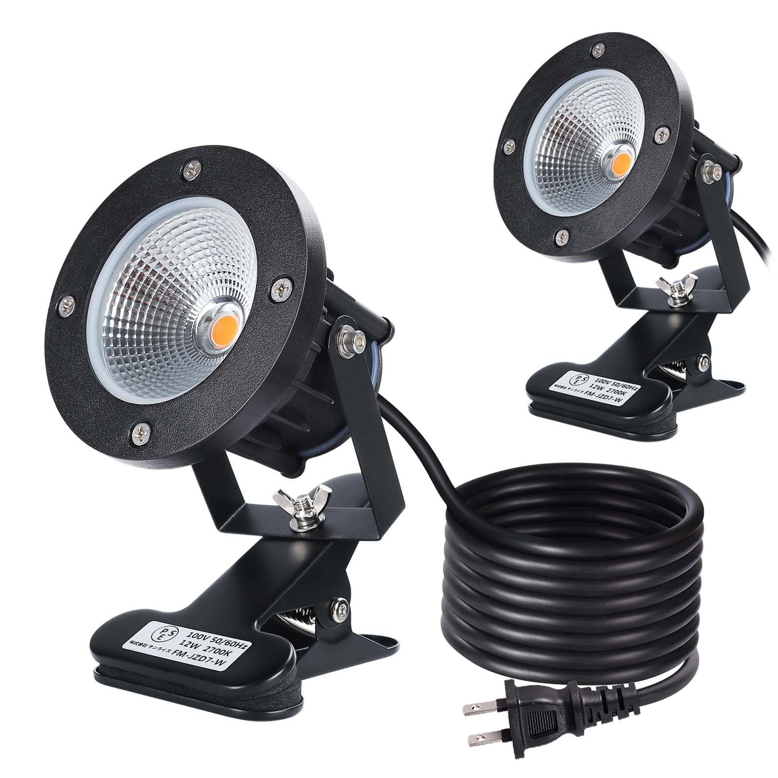 LED Clip Light 12W Bulb Color 2700K 100W Equivalent 1300LM IP65 Waterproof Rainproof Strong Spring Wire 3m Suitable for Indoor and Outdoor Suitable
LED Clip Light 12W Bulb Color 2700K 100W Equivalent 1300LM IP65 Waterproof Rainproof Strong Spring Wire 3m Suitable for Indoor and Outdoor Suitable