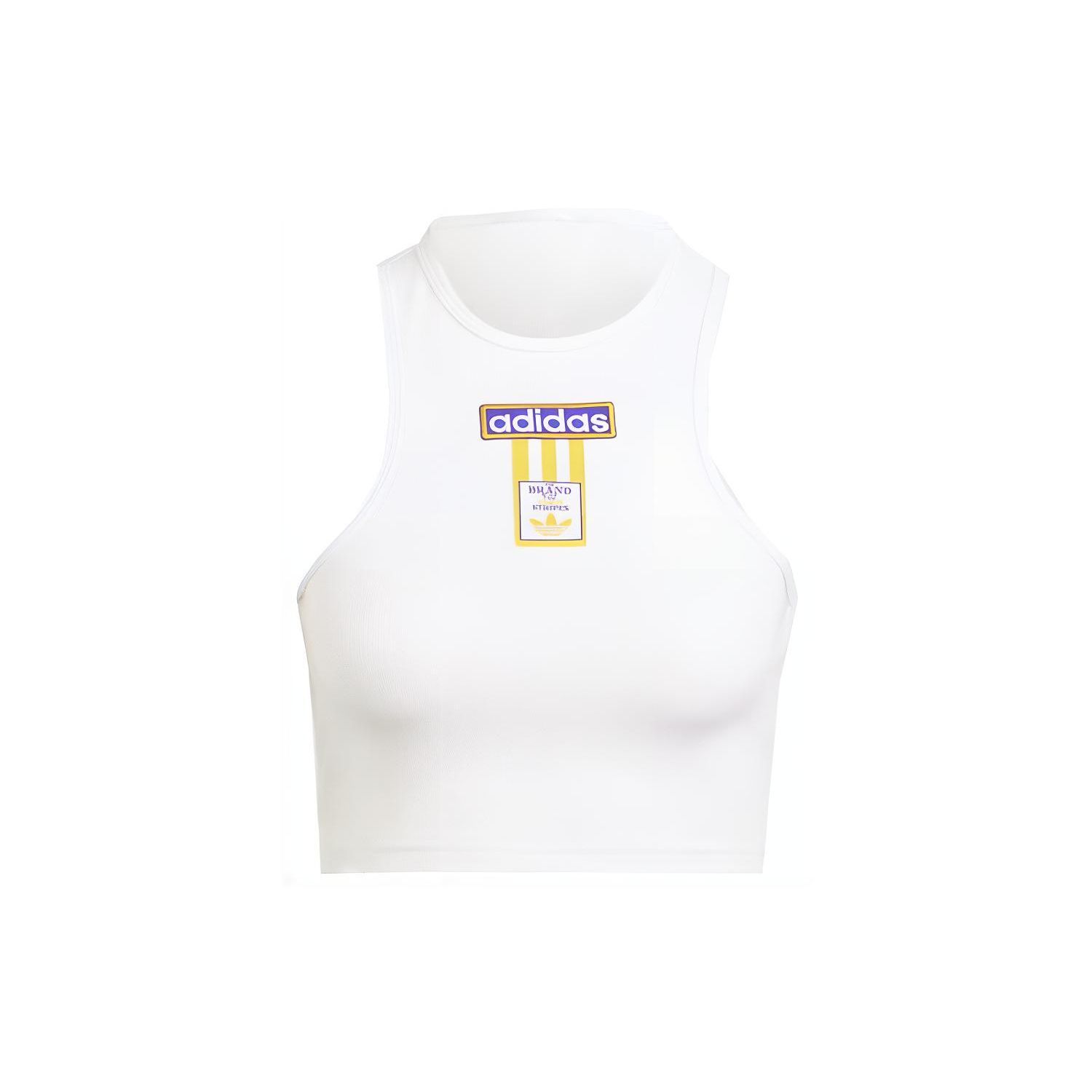 Adidas Originals Adibreak Cropped Tank Top With Brand Logo Print Women Tops White IS2434 M
Adidas Originals Adibreak Cropped Tank Top With Brand Logo Print Women Tops White IS2434 M