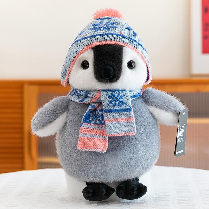 Cartoon Penguin Hat & Scarf Plush Toy - Cute Winter-Style Doll 15cm - 0.12kg
Cartoon Penguin Hat & Scarf Plush Toy - Cute Winter-Style Doll 15cm - 0.12kg