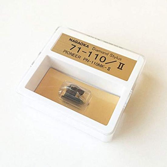 NAGAOKA Replacement Record Needle Pioneer Compatible Product pn-110/pn-110/mk2 G71110/2
NAGAOKA Replacement Record Needle Pioneer Compatible Product pn-110/pn-110/mk2 G71110/2