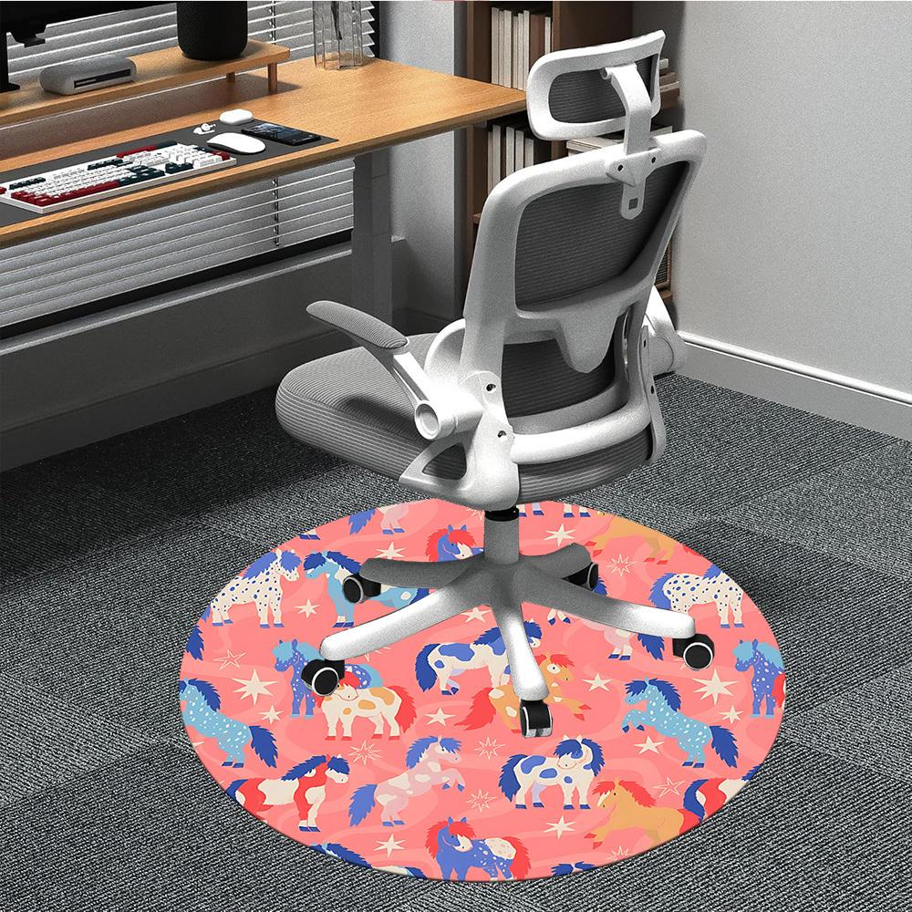 1pc Horse Pattern Office Round Rug, Non-slip, Soft and Durable Office Rug for Interior Decoration, Perfect for Office, Beautiful Decoration yy26032303 80cm by 80cm
1pc Horse Pattern Office Round Rug, Non-slip, Soft and Durable Office Rug for Interior Decoration, Perfect for Office, Beautiful Decoration yy26032303 80cm by 80cm