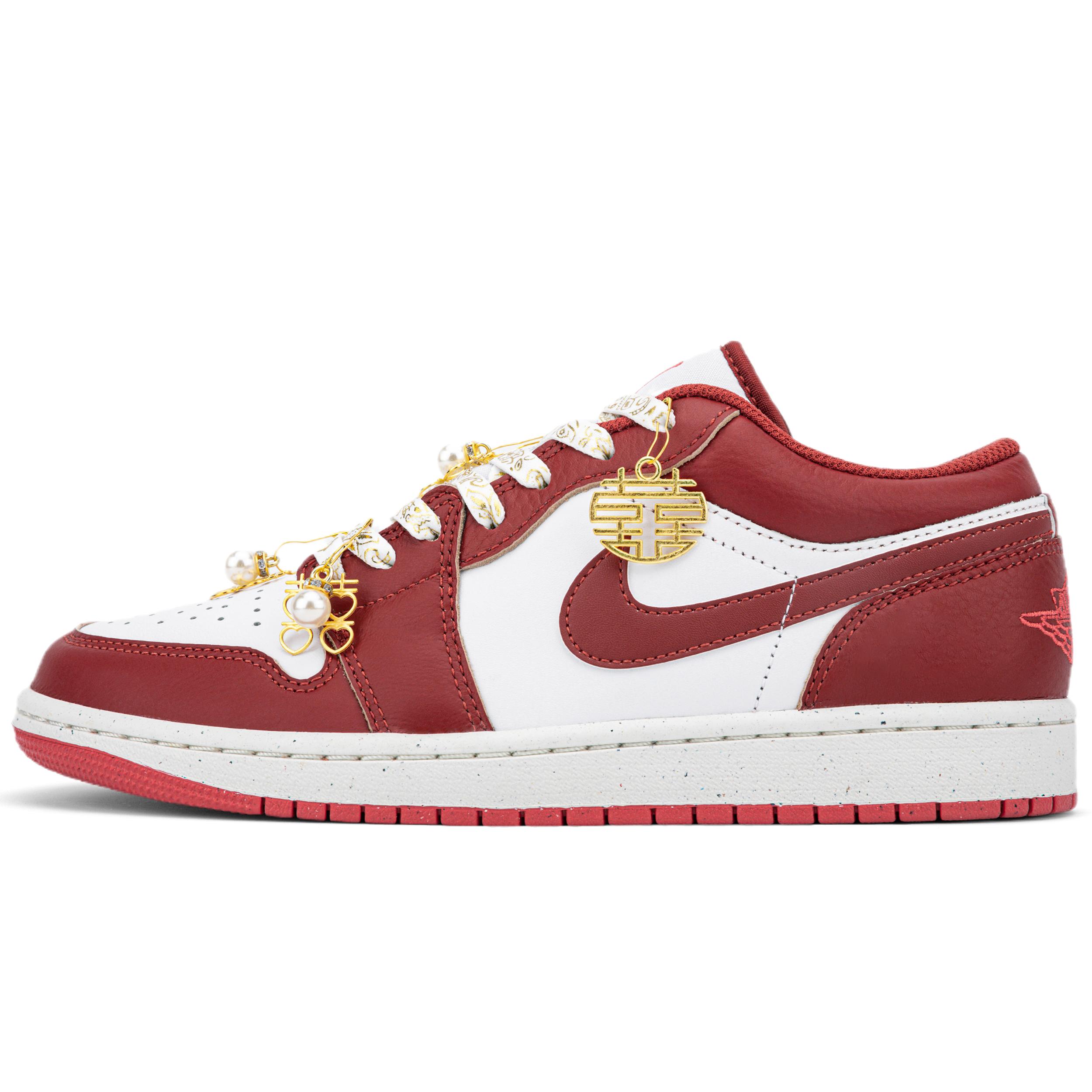 Jordan Air Jordan 1 Slip Resistant Abrasion Resistant Low top Vintage Basketball Shoes Unisex Red FJ3465-160(Team18-) 45
Jordan Air Jordan 1 Slip Resistant Abrasion Resistant Low top Vintage Basketball Shoes Unisex Red FJ3465-160(Team18-) 45