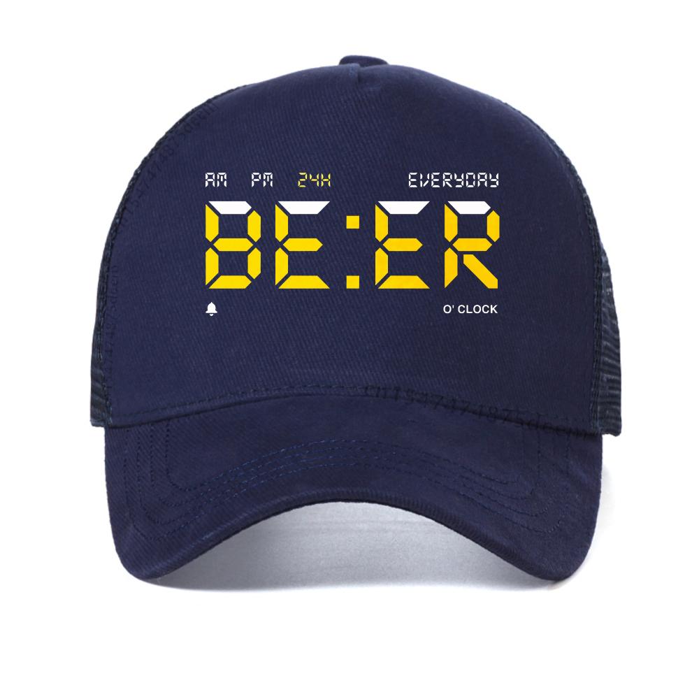 It Is Beer Time letter baseball cap for Men Vintage caps Classic Man women Fashion Harajuku mesh Snapback hat casual Trucker Hat Adjustable темно-синього кольору
It Is Beer Time letter baseball cap for Men Vintage caps Classic Man women Fashion Harajuku mesh Snapback hat casual Trucker Hat Adjustable темно-синього кольору