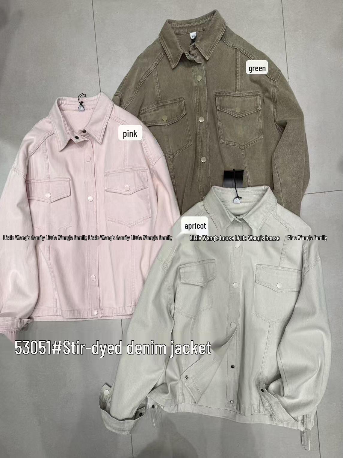 Xiao Wang s New Plus Size Retro Short Denim Jacket - Spring Korean Casual Loose Fit One Size
Xiao Wang s New Plus Size Retro Short Denim Jacket - Spring Korean Casual Loose Fit One Size