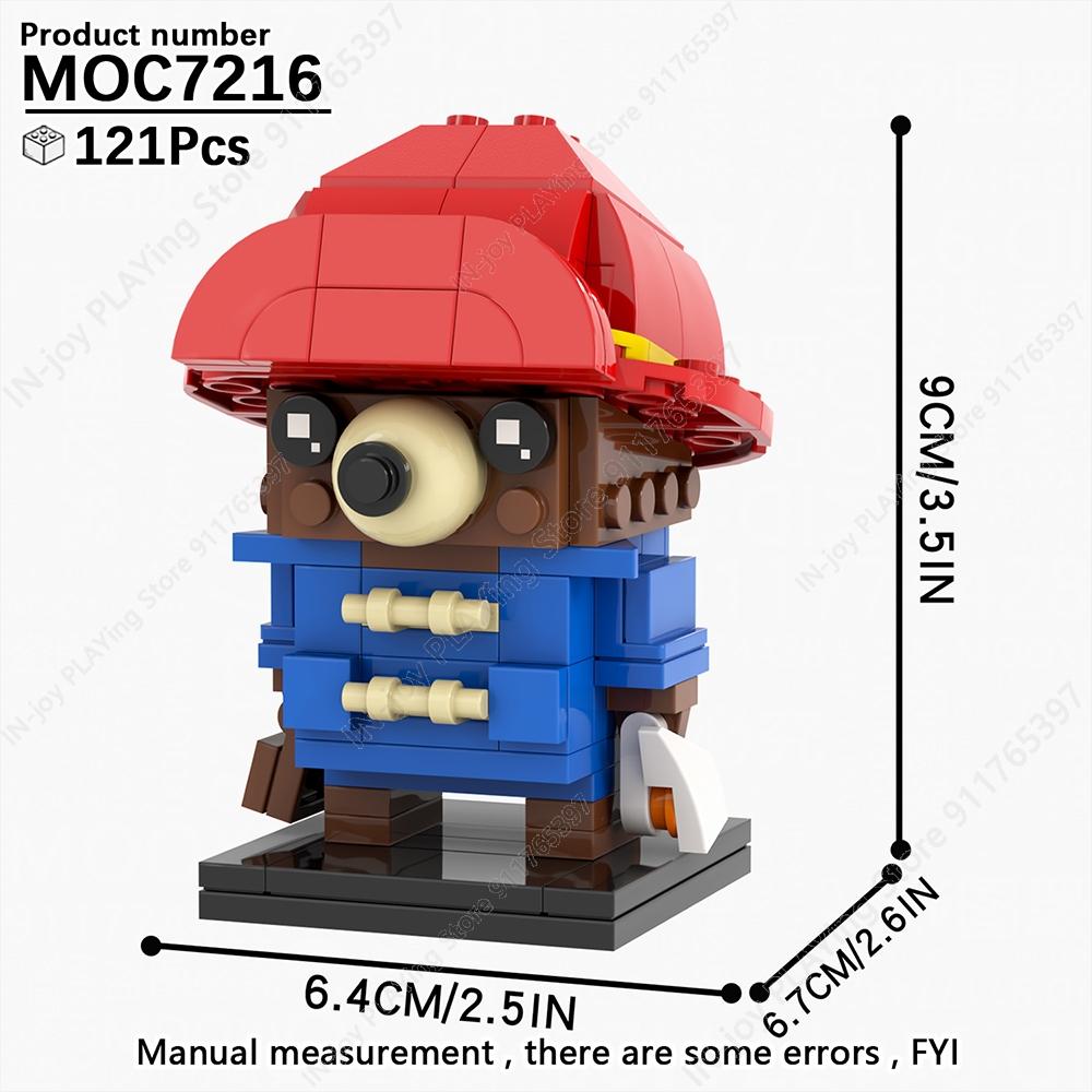 MOOXI Мультяшний Аніме Персонаж Робот Тварини Модель MOC Цеглинки DIY Зібрані Будівельні Блоки Фігурка Іграшка Колекція Прикраса Подарунок
MOOXI Мультяшний Аніме Персонаж Робот Тварини Модель MOC Цеглинки DIY Зібрані Будівельні Блоки Фігурка Іграшка Колекція Прикраса Подарунок