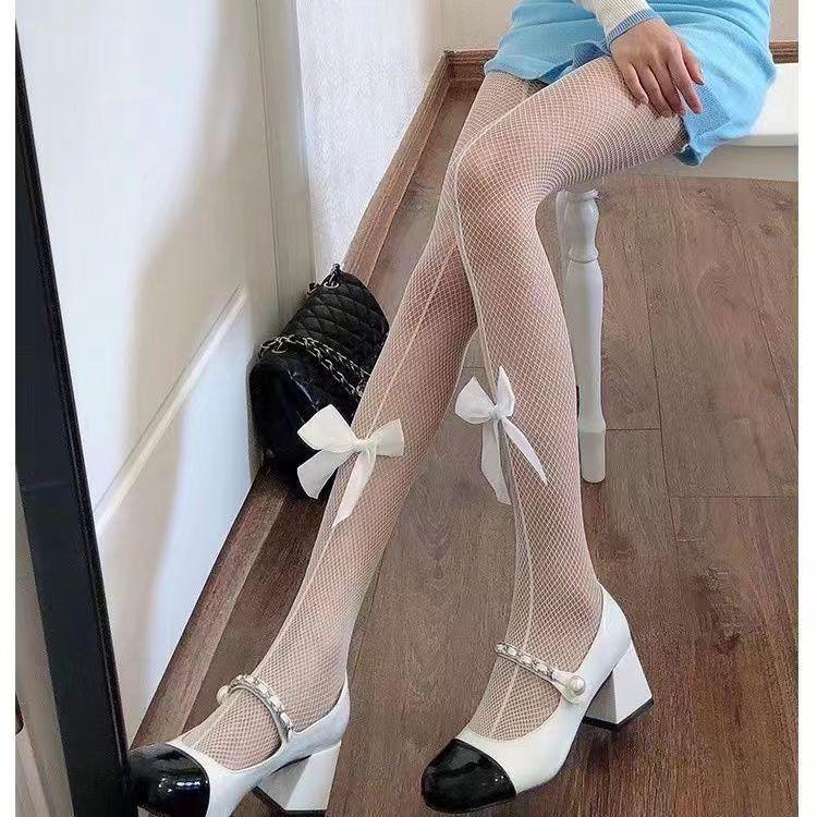 Весенне-летние женские черные ажурные чулки с бантом, трендовые ажурные носки с открытой пяткой. butterfly, One Size белый
Весенне-летние женские черные ажурные чулки с бантом, трендовые ажурные носки с открытой пяткой. butterfly, One Size белый