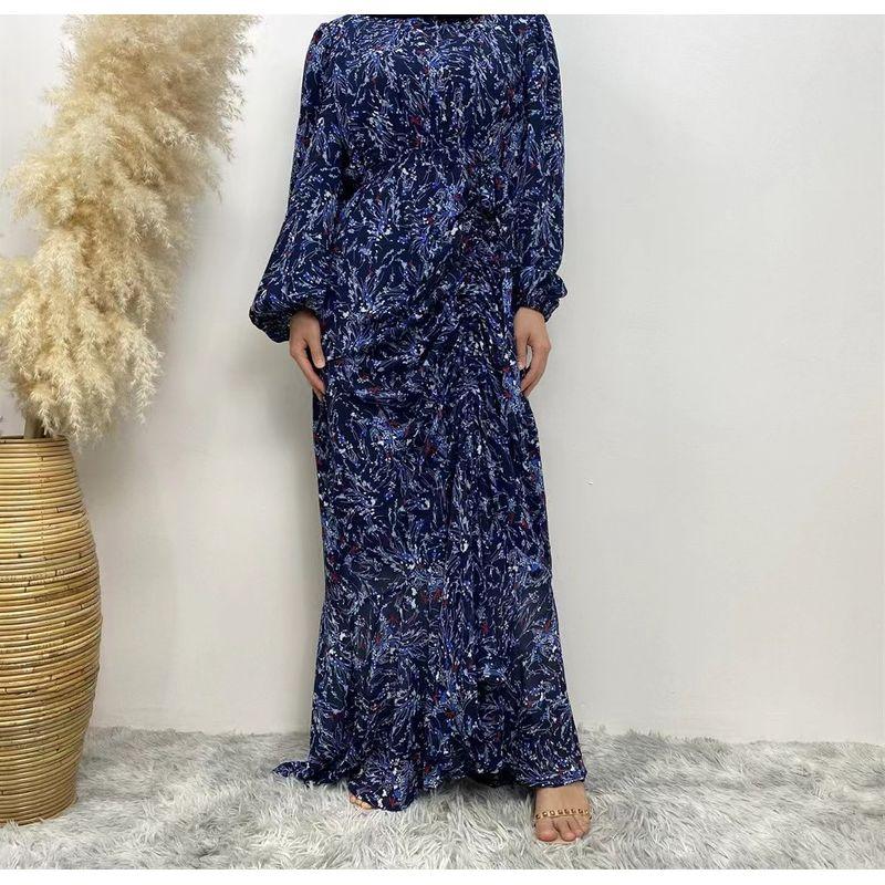 New Arrival Summer Ethnic Style Fashion Floral Dress round Neck Vacation Dress Lace up Floral Dress Blue flower XL
New Arrival Summer Ethnic Style Fashion Floral Dress round Neck Vacation Dress Lace up Floral Dress Blue flower XL