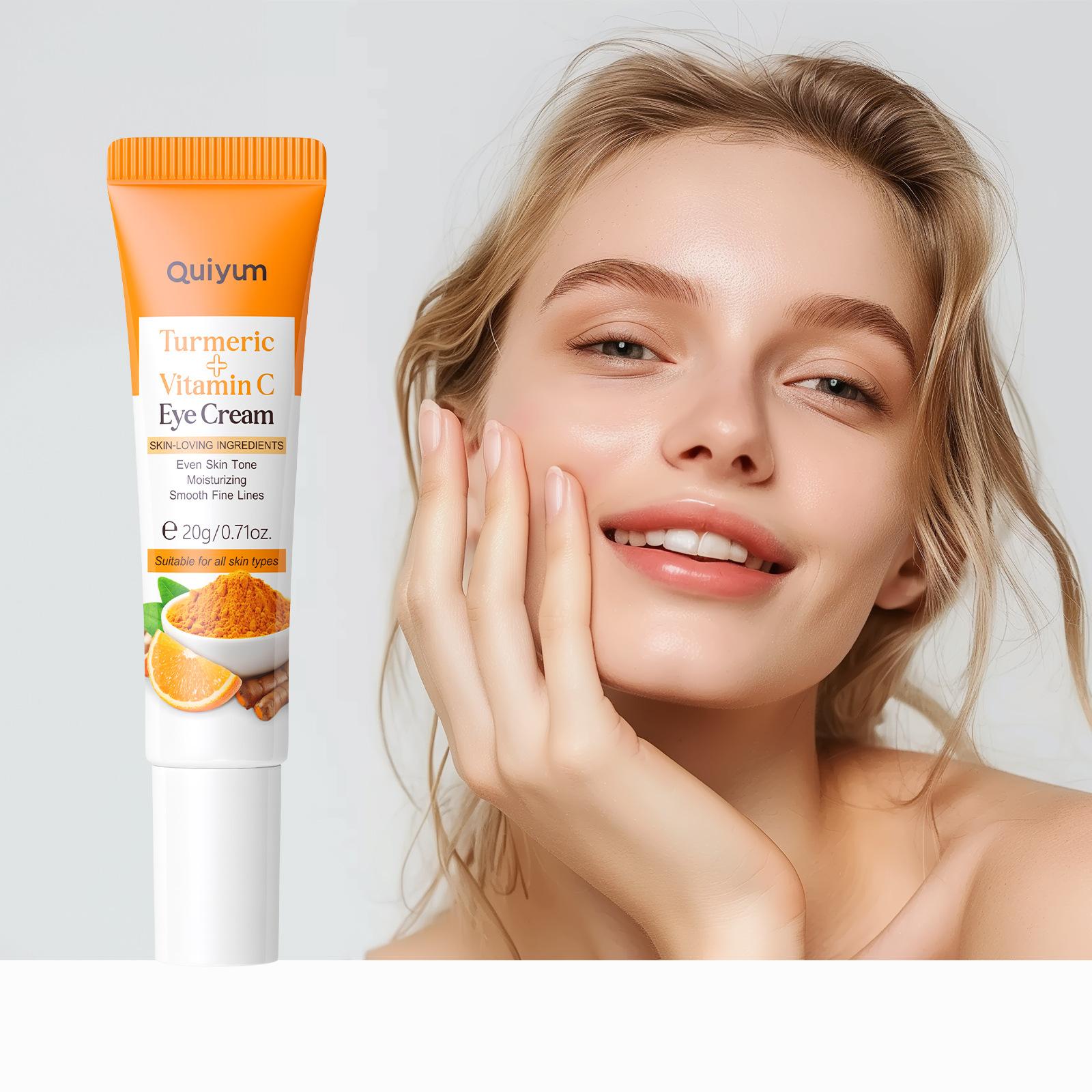 QUIYUM Крем для глаз с куркумой и витамином С (20g) – Увлажнение, устранение отечности и темных кругов 20g
QUIYUM Крем для глаз с куркумой и витамином С (20g) – Увлажнение, устранение отечности и темных кругов 20g