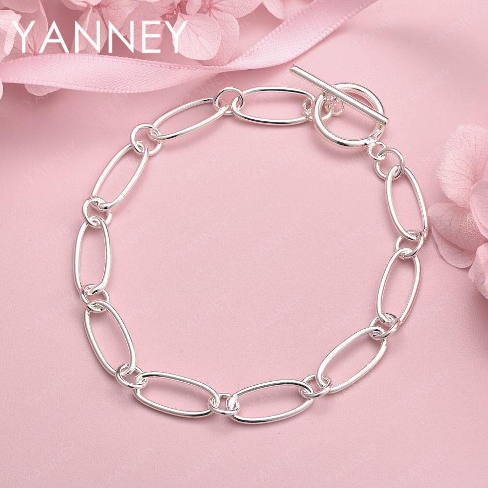925 Sterling Silver 8 Inch Exquisite Classic Bracelet Women s Fashion Accessory Wedding Party Favor Jewelry
925 Sterling Silver 8 Inch Exquisite Classic Bracelet Women s Fashion Accessory Wedding Party Favor Jewelry