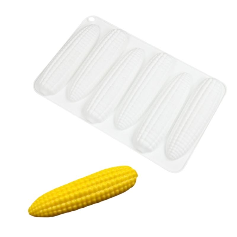 3D Corn Silicone Pastries Molds for Mousse Cake Dessert Baking Treat Molds for Puddings Pastry Jellies and Soap Making
3D Corn Silicone Pastries Molds for Mousse Cake Dessert Baking Treat Molds for Puddings Pastry Jellies and Soap Making
