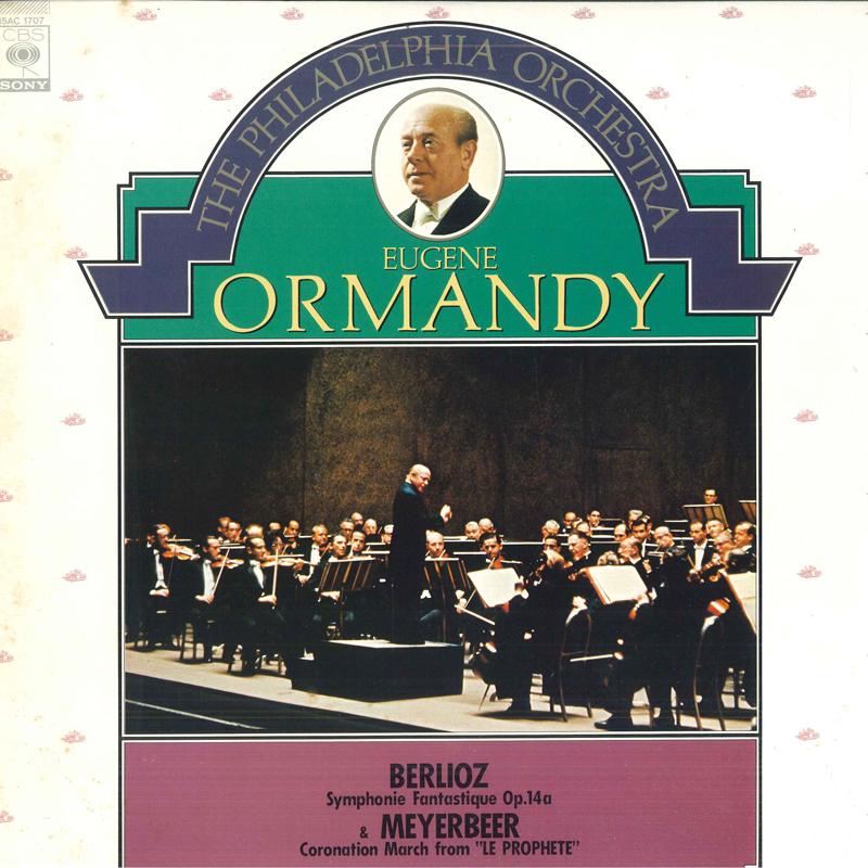 LP Record BERLIOZ, MEYERBEER, ORMANDY, PHILAD - Symphonie Fantastique Op.14a / Coro 15AC1707 CBS/SONY - Japan Classical Used
LP Record BERLIOZ, MEYERBEER, ORMANDY, PHILAD - Symphonie Fantastique Op.14a / Coro 15AC1707 CBS/SONY - Japan Classical Used