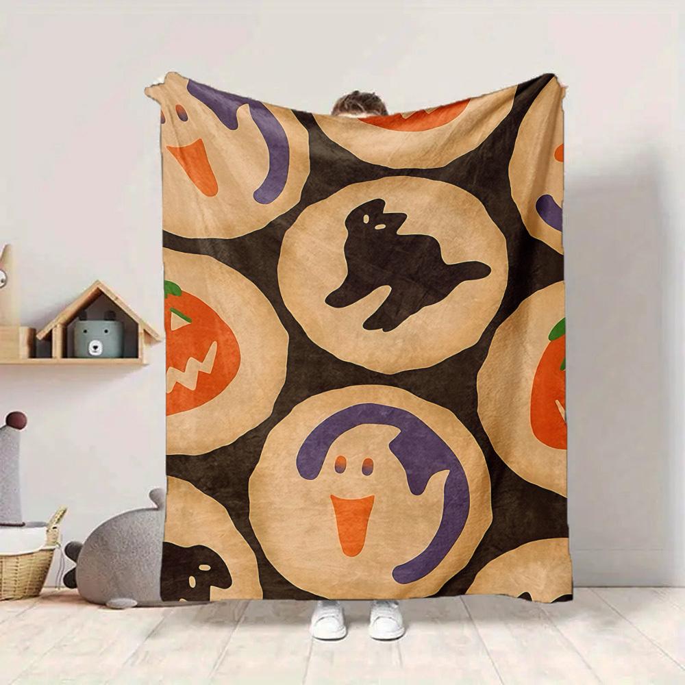 1pc Halloween Cookies Blanket Warm, Cozy, And Soft, Suitable for Sofas, Beds, Cars, And Office Use.Perfect for Camping And Travel, Making It a Great G 100x150cm
1pc Halloween Cookies Blanket Warm, Cozy, And Soft, Suitable for Sofas, Beds, Cars, And Office Use.Perfect for Camping And Travel, Making It a Great G 100x150cm