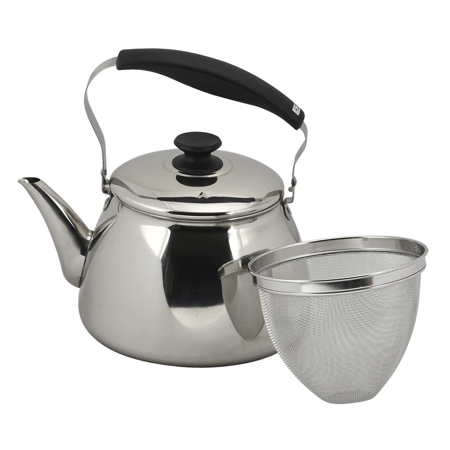 Bestco Mighty Neo Stainless Steel with Tea Wide-Mouth Kettle, 5.0L, Strainer, ND-9443
Bestco Mighty Neo Stainless Steel with Tea Wide-Mouth Kettle, 5.0L, Strainer, ND-9443