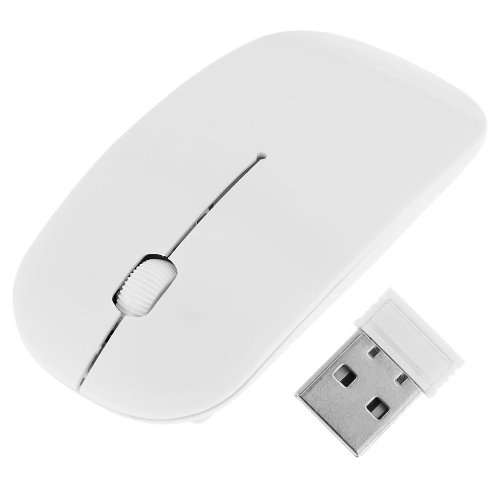 2.4GHz Wireless Mouse with USB Receiver 1000 DPI Gaming Mouse Portable 3 Buttons Hyper-fast Scroll Wheel for PC Desktop Notebook білий
2.4GHz Wireless Mouse with USB Receiver 1000 DPI Gaming Mouse Portable 3 Buttons Hyper-fast Scroll Wheel for PC Desktop Notebook білий