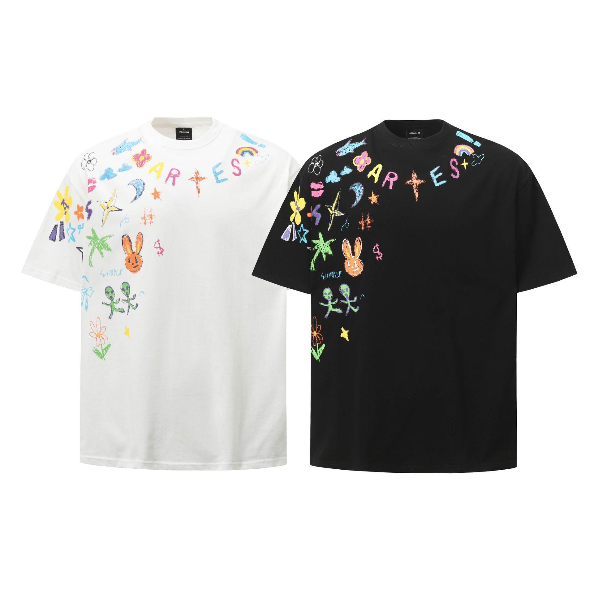 Летние мужские футболки Y2k Streetwear Футболки с граффити и принтом в виде мультфильмов Новые модные повседневные футболки с коротким рукавом и круглым вырезом для мужчин L белый
Летние мужские футболки Y2k Streetwear Футболки с граффити и принтом в виде мультфильмов Новые модные повседневные футболки с коротким рукавом и круглым вырезом для мужчин L белый