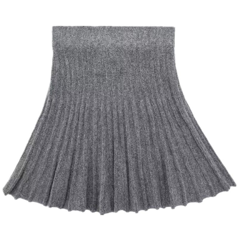 Fashion Style 2023 Fall and Winter New Arrival Women s Slim Looking Easiest for Match Pleated Knitting Mini Skirt Short Skirt 67711532 802 Gray L
Fashion Style 2023 Fall and Winter New Arrival Women s Slim Looking Easiest for Match Pleated Knitting Mini Skirt Short Skirt 67711532 802 Gray L