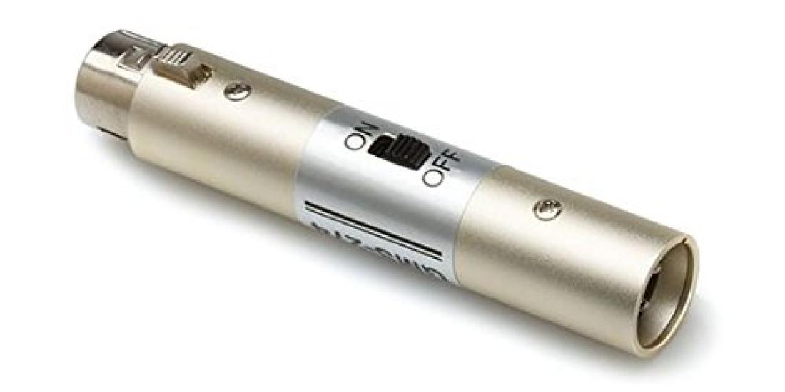 Hosa GMS-274 XLR Female to XLR Male Динамический микрофонный выключатель питания адаптер
Hosa GMS-274 XLR Female to XLR Male Динамический микрофонный выключатель питания адаптер