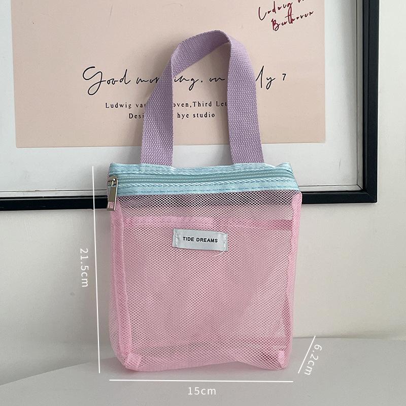 1 шт. Сетчатые сумки для хранения косметики и туалетных принадлежностей, сумки, портативный дорожный органайзер для мытья тела и душа, косметичка
1 шт. Сетчатые сумки для хранения косметики и туалетных принадлежностей, сумки, портативный дорожный органайзер для мытья тела и душа, косметичка