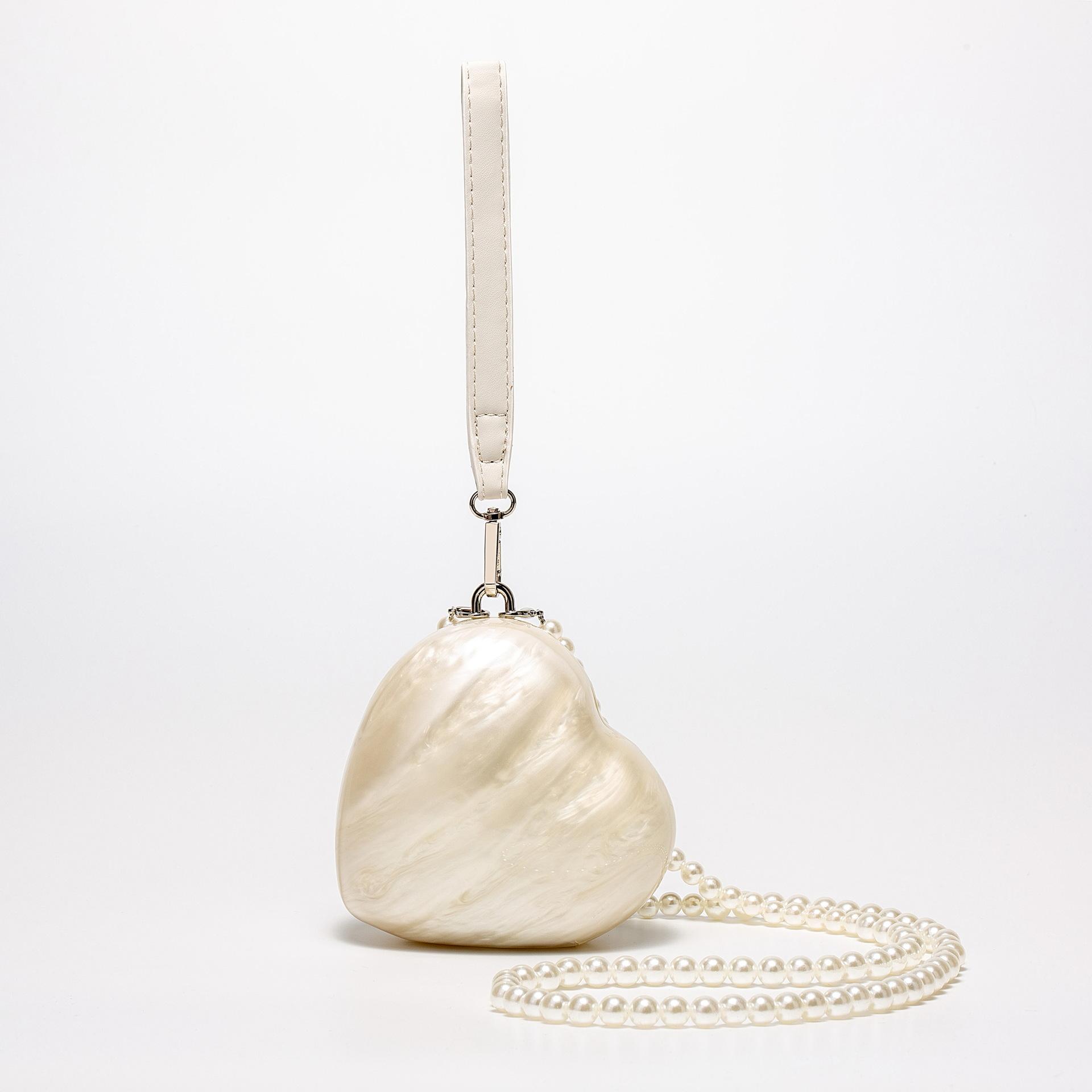 New Handbag Shoulder Crossbody Bag Special Shape Fashion Acrylic Shell Clutch Evening Bags Wedding Party Women Bead Luxury Brand 18x12x15cm
New Handbag Shoulder Crossbody Bag Special Shape Fashion Acrylic Shell Clutch Evening Bags Wedding Party Women Bead Luxury Brand 18x12x15cm