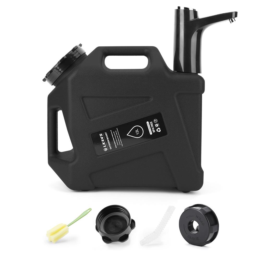 12L Camping Water Container with Water Pump & Adapter Portable Emergency Water Can Water Dispenser Carrier for Camping Hiking
12L Camping Water Container with Water Pump & Adapter Portable Emergency Water Can Water Dispenser Carrier for Camping Hiking
