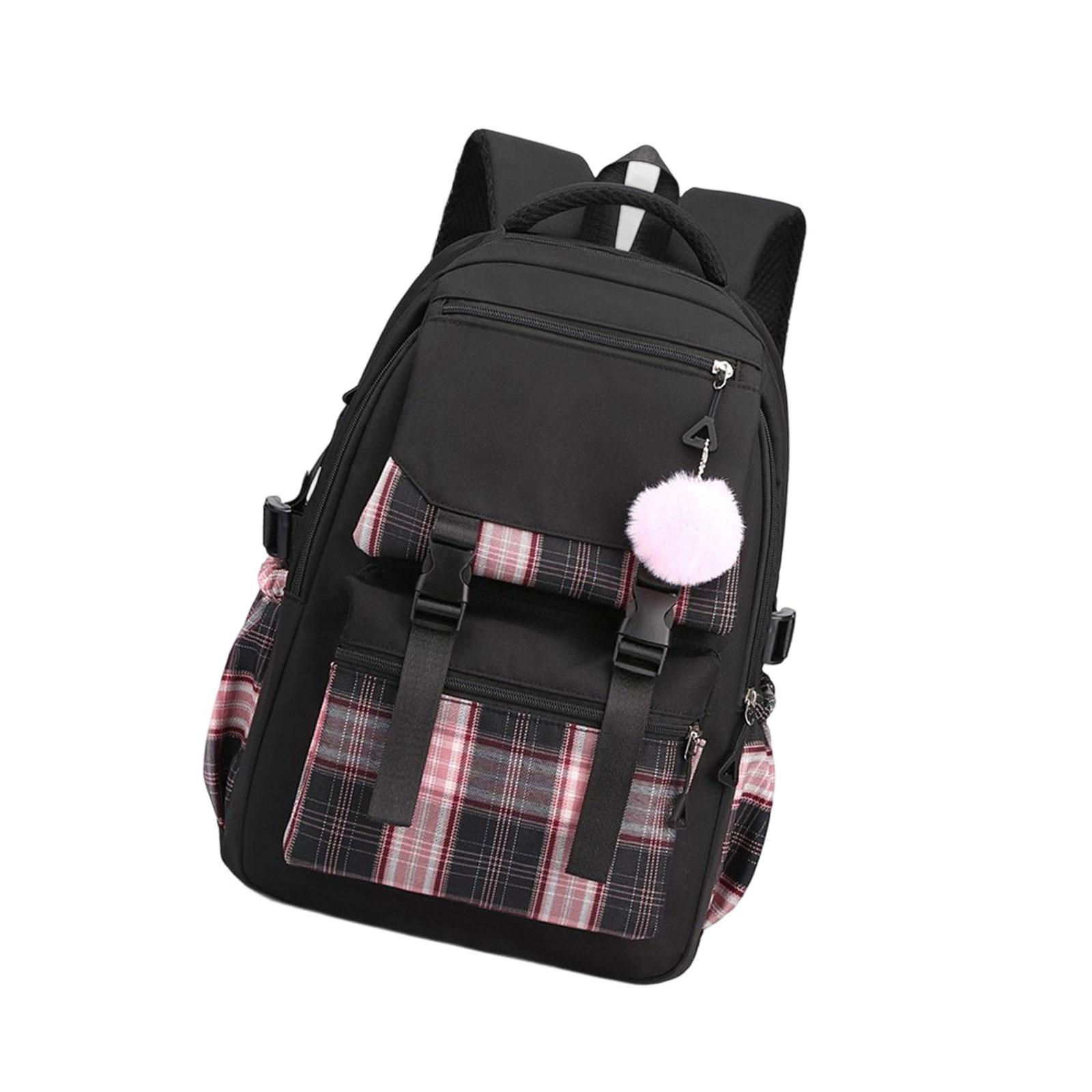Fashion Preppy Bag Simple Backpack School Backpack Laptop Bag Casual Daypack Work Commuter Bag Travel Bag Gifts чорний
Fashion Preppy Bag Simple Backpack School Backpack Laptop Bag Casual Daypack Work Commuter Bag Travel Bag Gifts чорний